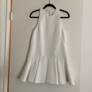 Cameo white swing sleeveless dress
